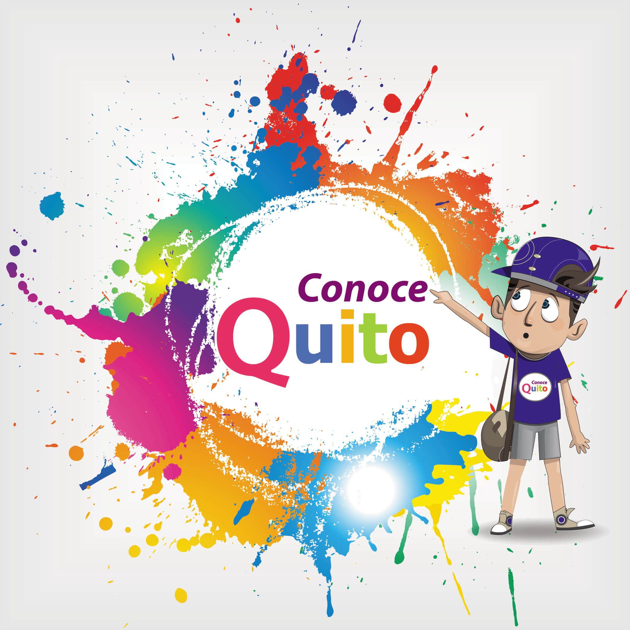 contraportada de la guia Conoce Quito