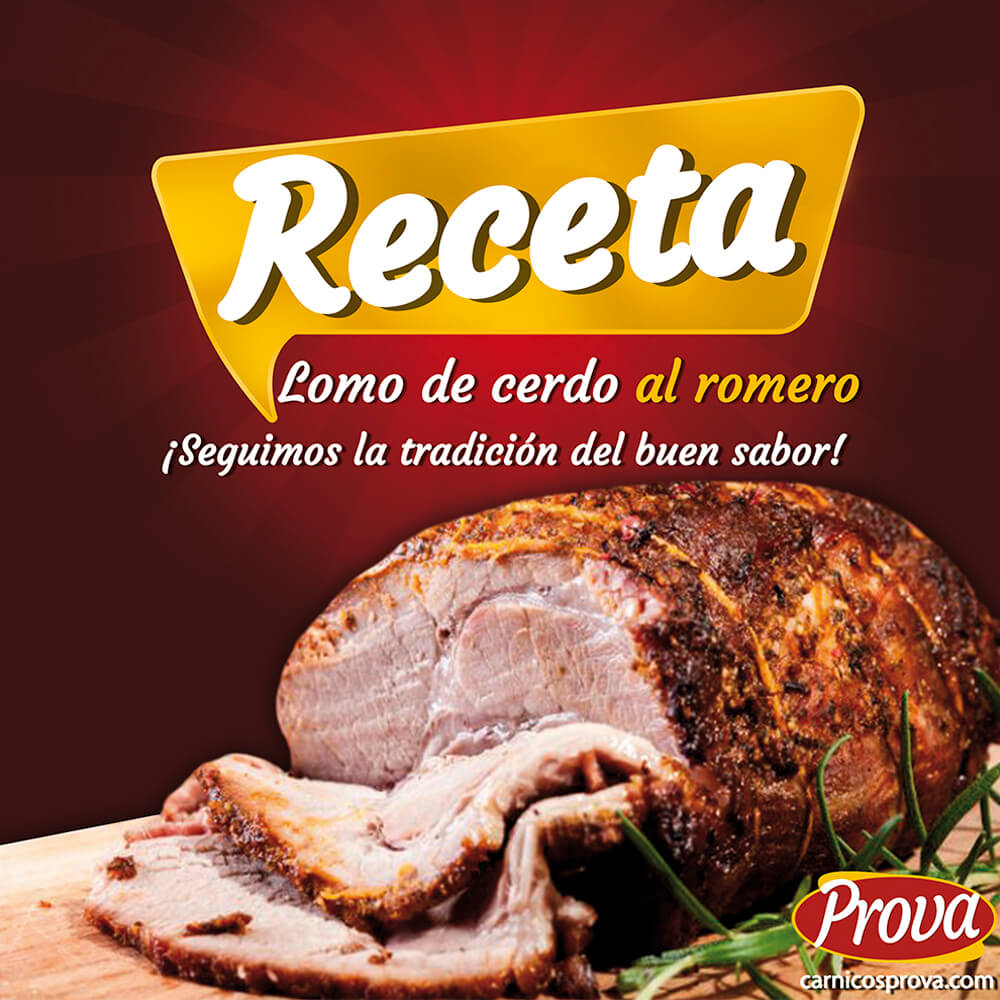 receta lomo de cerdo al romero